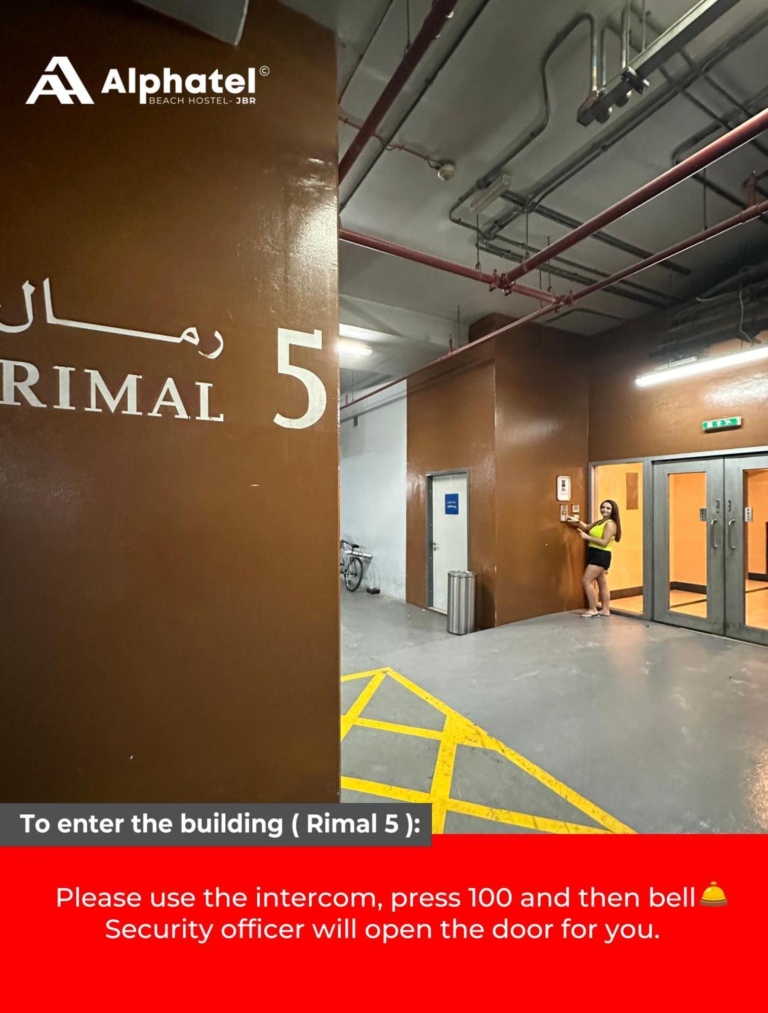 Alphatel Beach Hostel Jbr Dubai Exterior photo